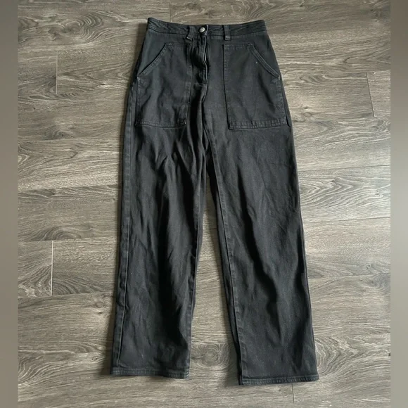 Wilfred Black High-Waisted Pants - Picture 4 of 5